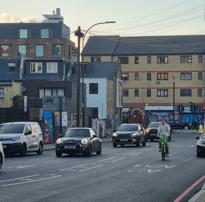 Amersham Gyratory has high accident rates for cyclists.